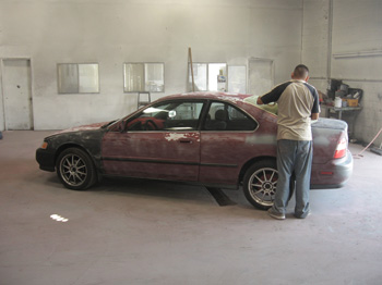 montclair shop prepping auto body paint collision